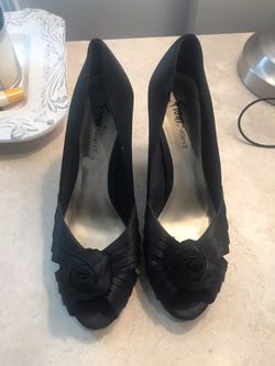 Black dress heels