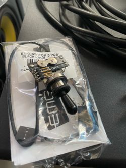 Emg Switch 3 POS Black Knob