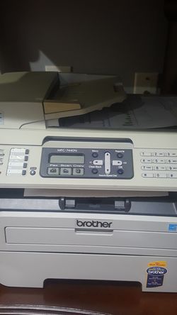 Brother Printer, MFC 7440N, All In One Printer, Fax, Copy, Scan. For $200