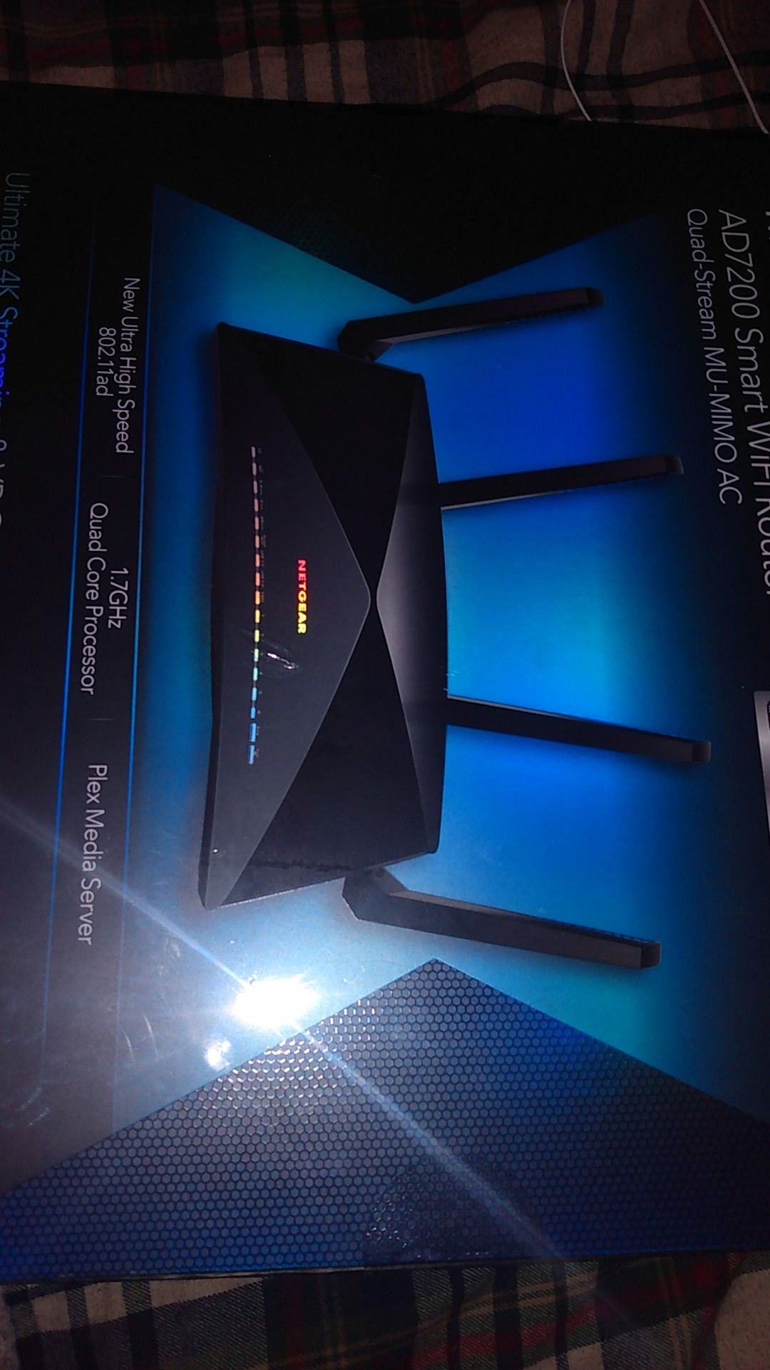 Netgear nighthawk x10 ad7200 smart WiFi router