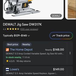 DeWALT COMPACT JIGSAW 