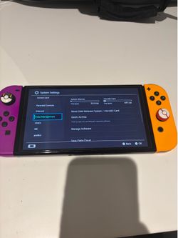 Nintendo Switch OLED + Joy-Cons + 500GB SD Card + Case | Trade for PS5