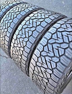 285/50/22 Nitto vendo un set de llantas usadas excelente condiciones de vida las 4 ✅🤩I am selling a set of used tires, all 4 in excellent living cond