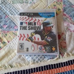Sony PS3  MLB 13. "The Show" Brand New Sealed