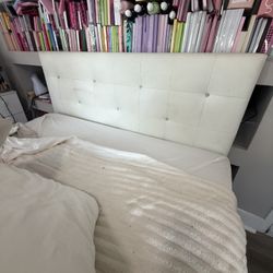 White Bed Frame 