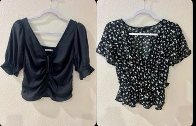 V Neck Young Women’s Tops