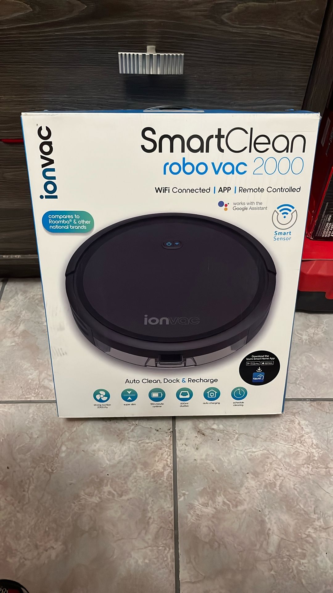 smart clean robo vac2000