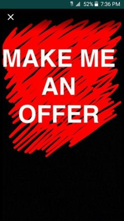 Make me a offer