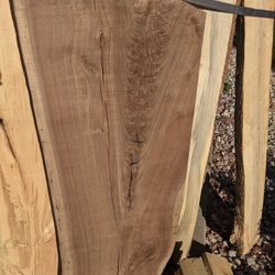 Black Walnut Live Edge Slabs