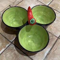 Clay Art “Caliente” 3 Section Server 