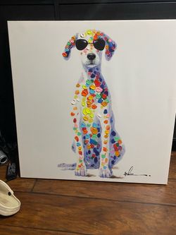 Dog Canvas Wall Art - See My Other Items 😀