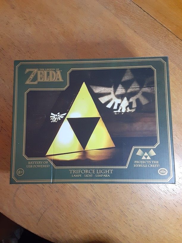 Legend Of Zelda Triforce Light NEW
