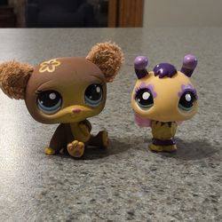 Littlest Pet Shop Honey Bee and Honey Bear