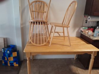 Kitchen table with chairs