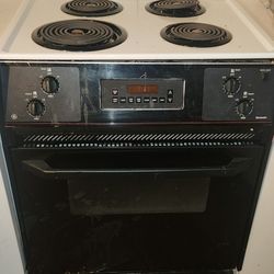 GE Spacemaker 27-inch drop-in electric range