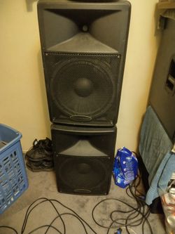 Speackers..American Audio..15 Inche..340$
