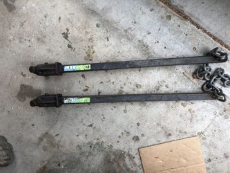 Reese trunnion sway weight distribution equalizer towing bars 2221