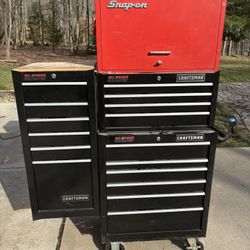 Craftsman and Snap-On Tool Boxes