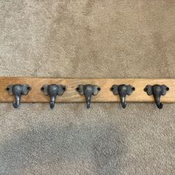 Elephant Coat Rack