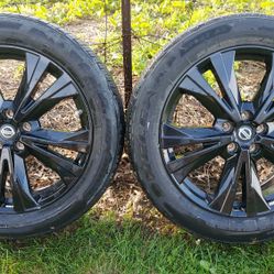 17-18 NISSAN PATHFINDER MIDNIGHT 20X7-1/2 BLACK