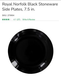 New ceramic black plates