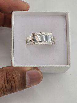 925 Sterling Silver Greek Cut Chino link for Men