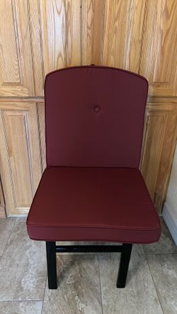 OUNGELARK outdoor chair cushion red 21.3 x 17.7 x 20.5