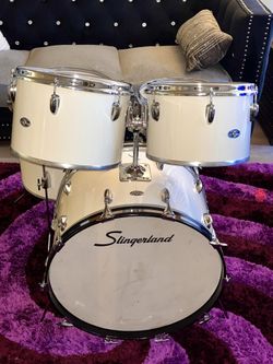 SLINGERLAND 5PIECE VINTAGE IN PRISTINE SHAPE
