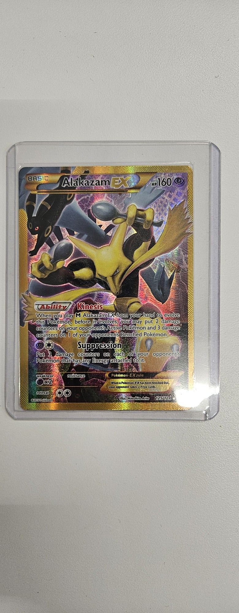 Alakazam EX Secret Rare 