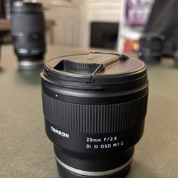 Tamron 20mm E-Mount Lense
