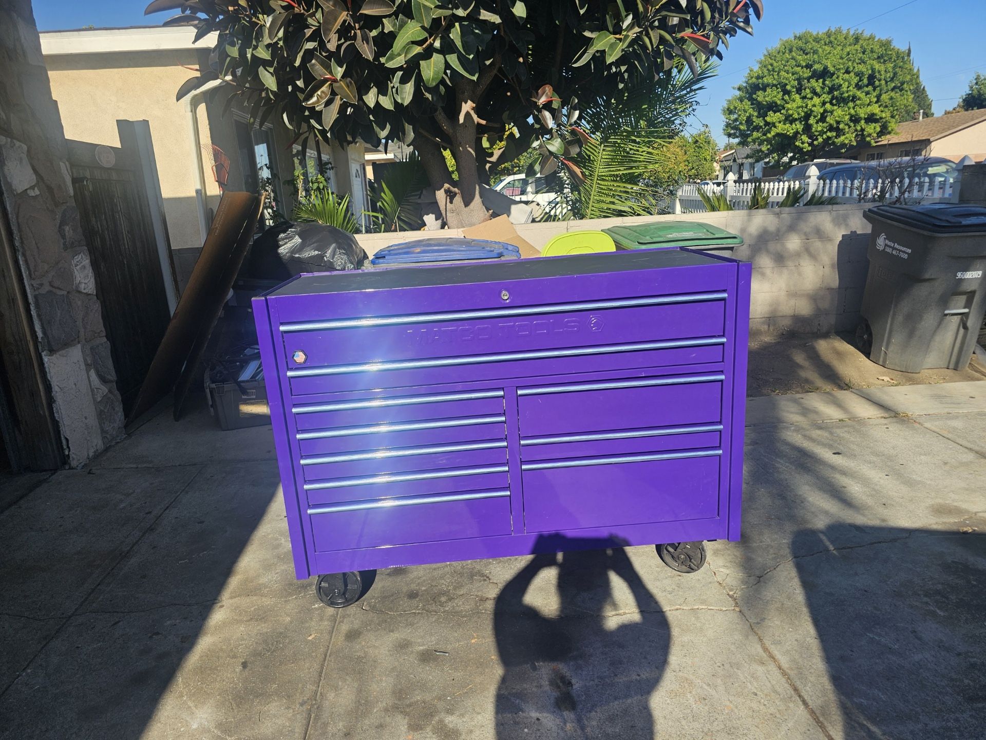 Purple Matco Tool Box