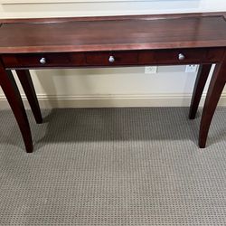 Three Drawer Versatile Console Table 