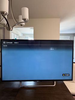Sony 55 inch flat screen with Vizio Soundbar + Subwoofer