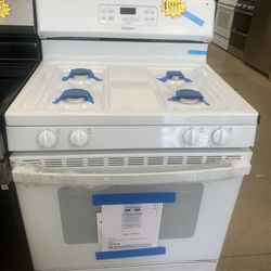 New Scratch And Dent Hotpoint 4 Burner Gas Stove 6 Months Warranty 