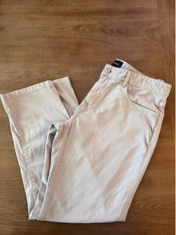 Zegna Taupe Slim-Fit Pants – Size 36