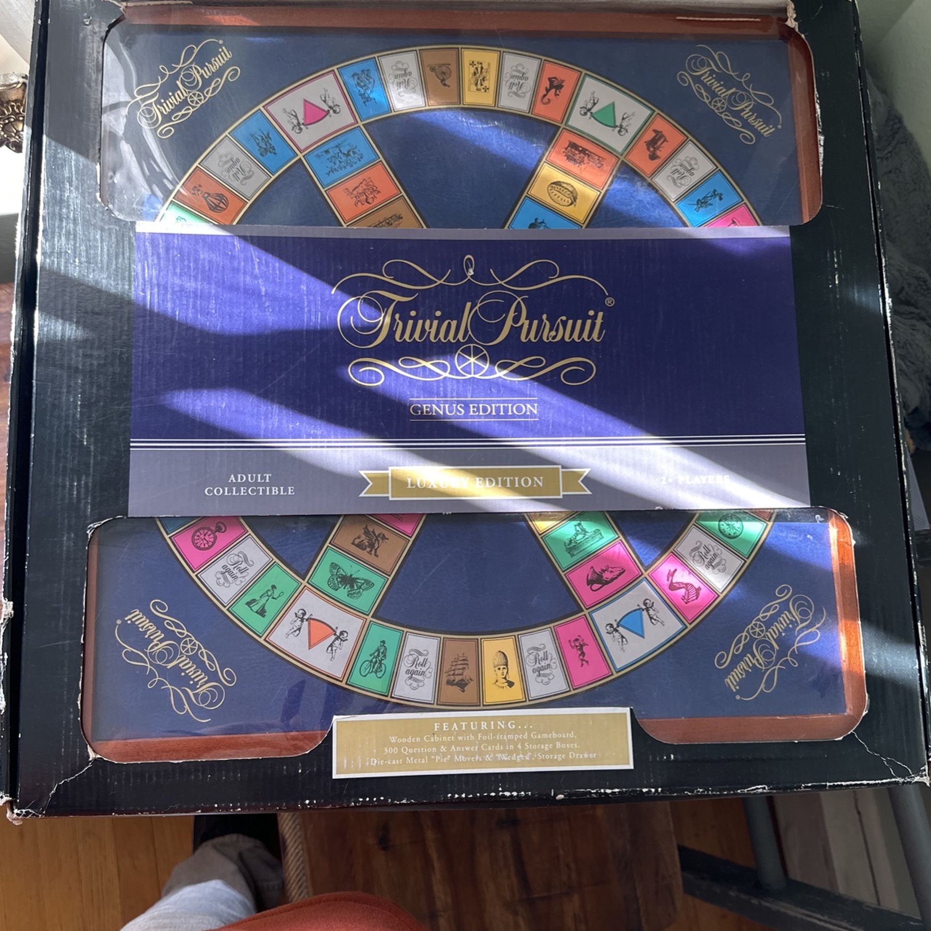 Collectors Trivial pursuit Board