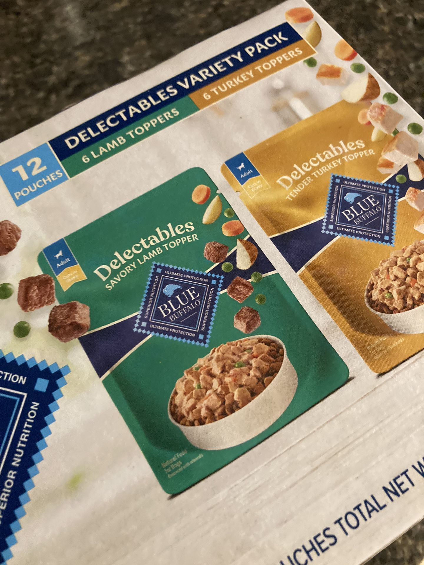 Blue Buffalo Dog Food, Adult Set Of 24 Packs