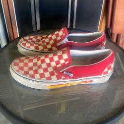 Red & White Checkered Vans