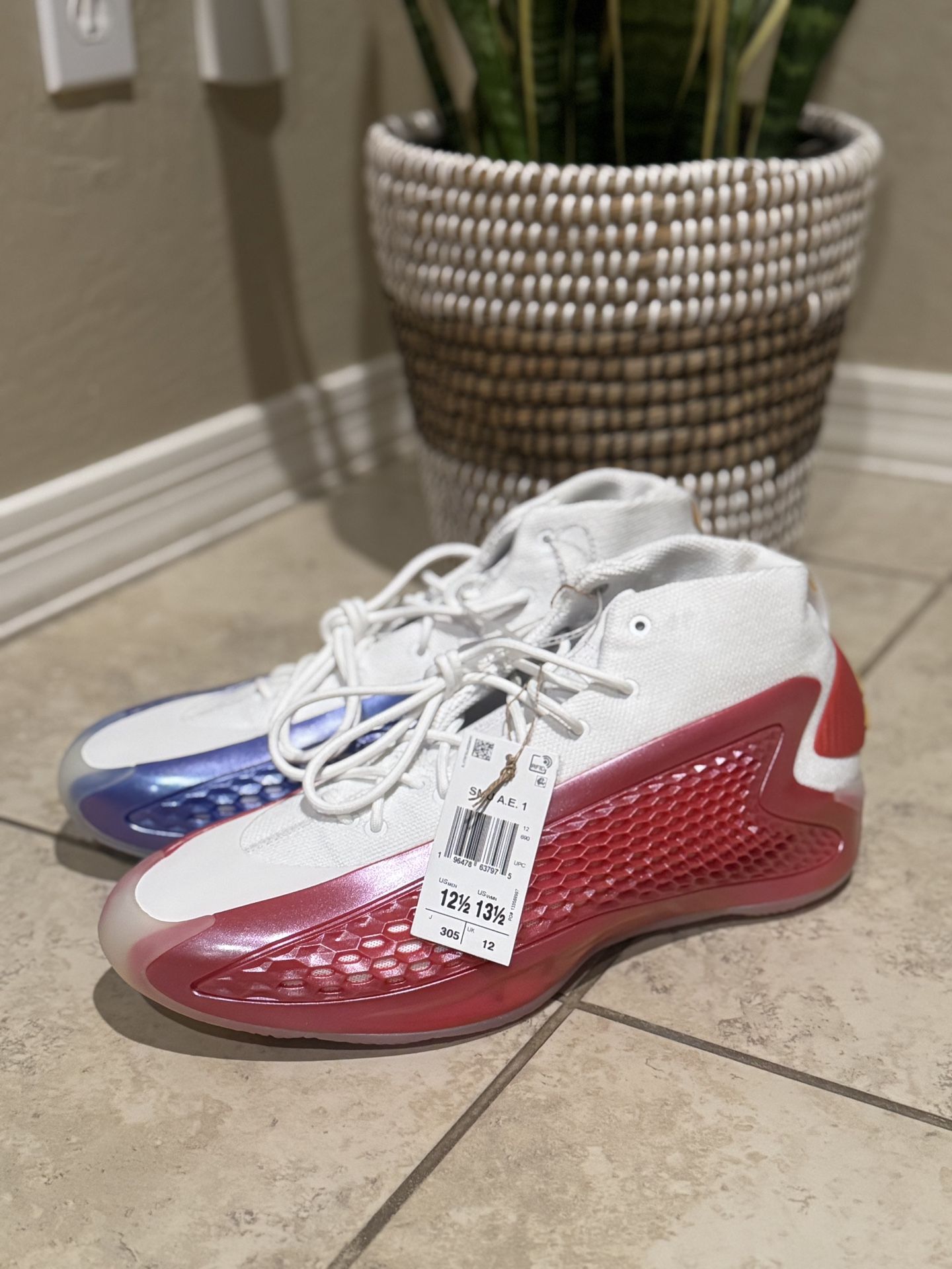 Adidas AE1 McDonald's All American) Shoes Size 12 1/2