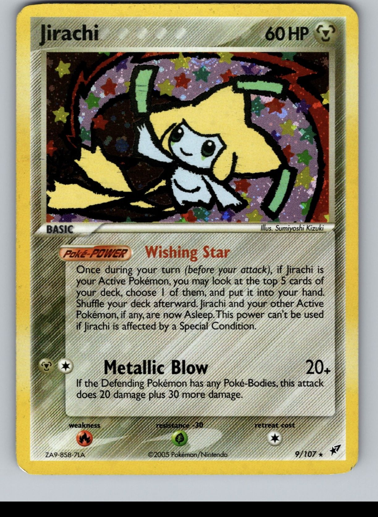 Jirachi Pokémon Card