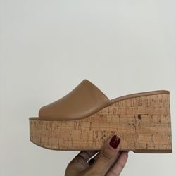 Beige Wedges