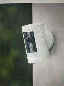 Ring Camera,Battery, Indoor/ Outdoor, White, Rechargeable Battery