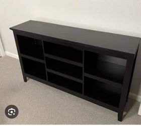 32" Carson Horizontal Bookcase: Sturdy Melamine, 7 Shelves