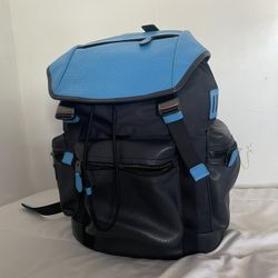 COACH Backpack/Leather/Blu/F72018