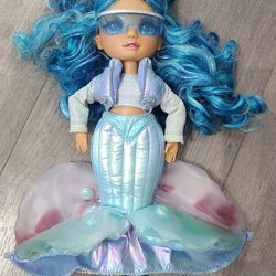 Rainbow High Winter Wonderland Skyler - Blue 11” Fashion Doll