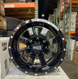Single Wheel Moto Metal Mo962 20x9 5x127 5x139.7 et35 Gloos Blk 
