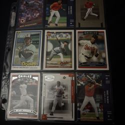 Baltimore Orioles Baseball Cards 