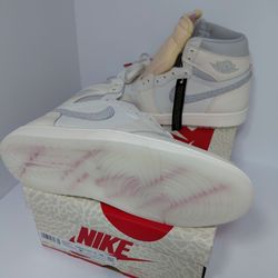 Jordan 1 Retro High OG Sail University Red Pale Ivory. Mens Size 9.5. Brand New. With Box