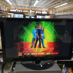 LG 50” Plasma TV with Remote