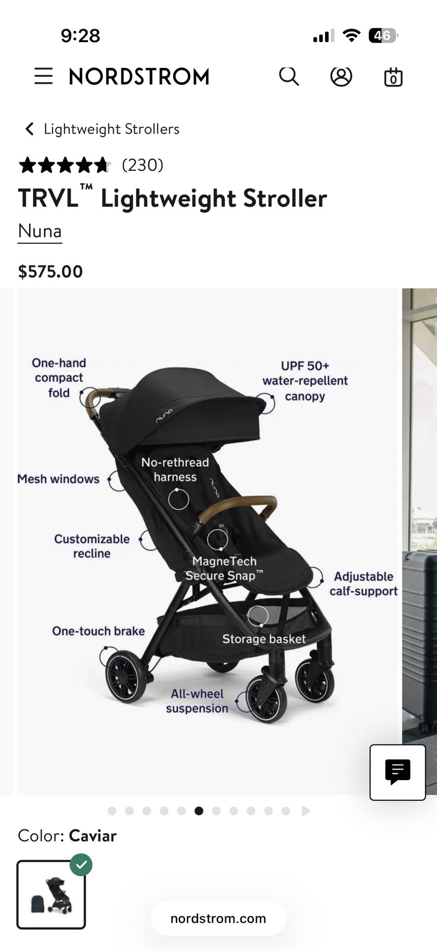 Nuna Travel Stroller